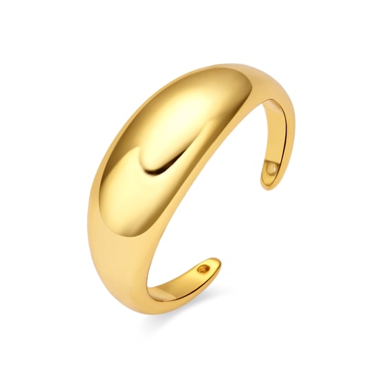 Anillo Luxenter acabado en oro amarillo de 18k - Egarval - Image 1