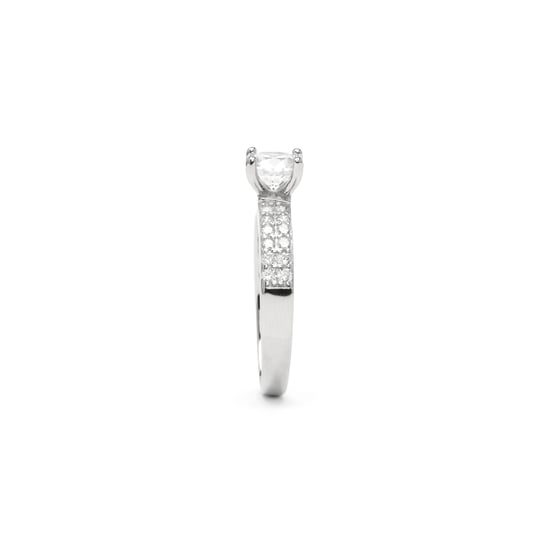 Anillo Luxenter de Plata de Ley 925 y Circonita Brillante acabado en rodio - Anwi - Image 3