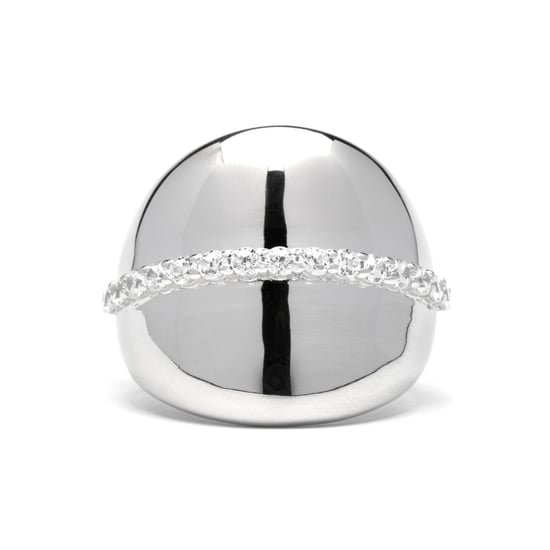 Anillo Luxenter de Plata de Ley 925 y Circonita Brillante acabado rodio - Idel - Image 5