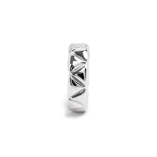 Anillo Luxenter de Plata de Ley 925 y Circonita Brillante acabado rodio - Imwa - Image 3