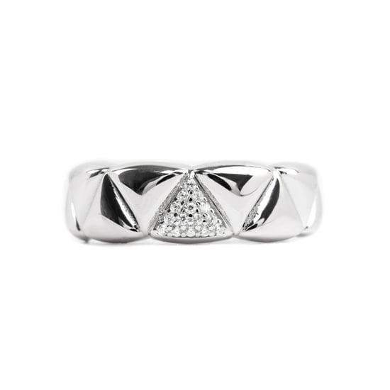 Anillo Luxenter de Plata de Ley 925 y Circonita Brillante acabado rodio - Imwa - Image 5