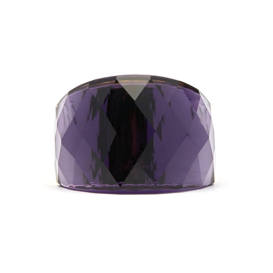Anillo Luxenter con Cuarzo Hidrotermal Onix acabado en oro amarillo de 18k - Fadino - Image 5