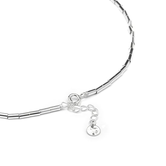 Collar Luxenter de Plata de Ley 925 y Circonita Zafiro acabado rodio - Mezay - Image 6