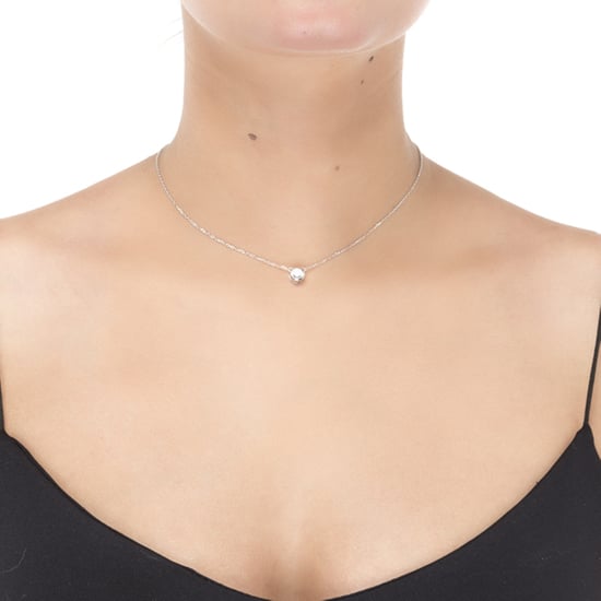 Collar Luxenter de Plata de Ley 925 con Circonita Brillante acabado en rodio - Imrak - Image 2