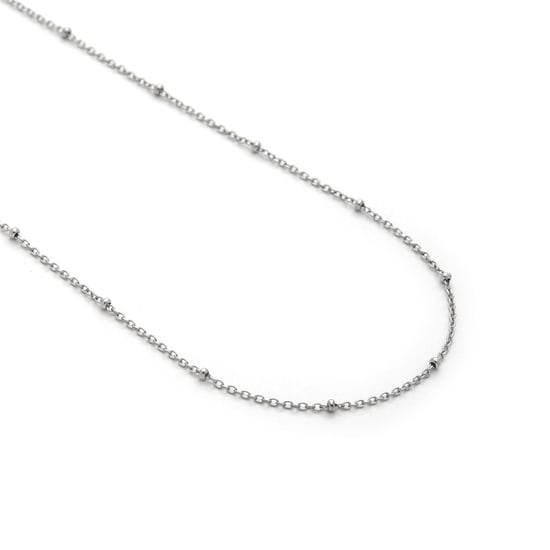 Cadena Luxenter de 42cm de plata de ley 925 acabado en rodio - Amdi - Image 5