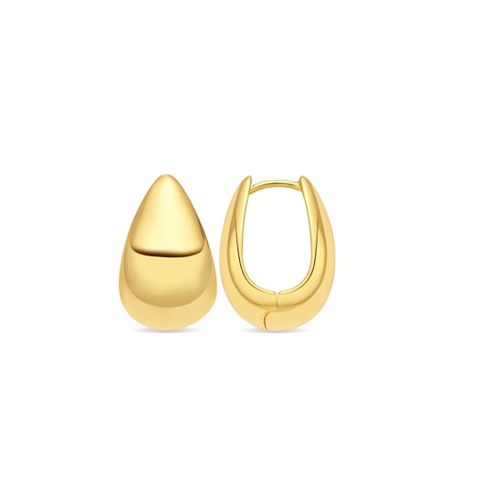 Pendientes Luxenter acabado en oro amarillo de 18k - Nahau - Image 1