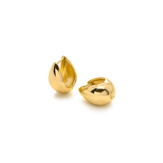 Pendientes Luxenter acabado en oro amarillo de 18k - Nahau - Image 5