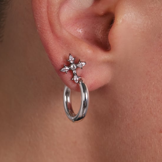 Piercing Luxenter acabado en rodio - Montor - Image 4