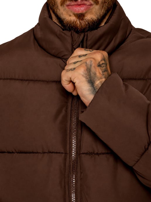 Kruze | Chaqueta acolchada de hombre con cuello chimenea - Image 3