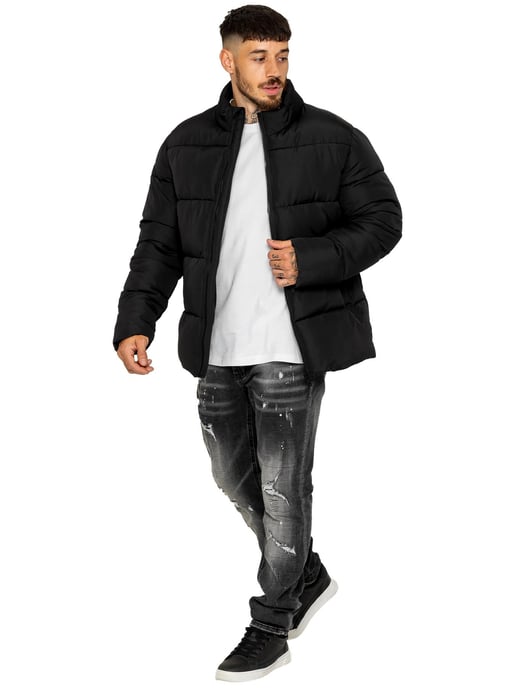 Kruze | Chaqueta acolchada de hombre con cuello chimenea - Image 2