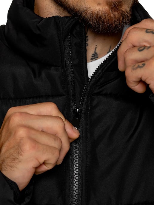 Kruze | Chaqueta acolchada de hombre con cuello chimenea - Image 3