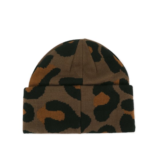 Kurt Geiger London Gorro de punto con vuelta Leopard - Image 2
