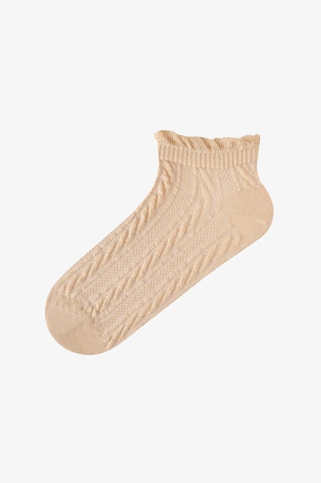 Pack de calcetines tobilleros de jacquard con volantes - Image 6