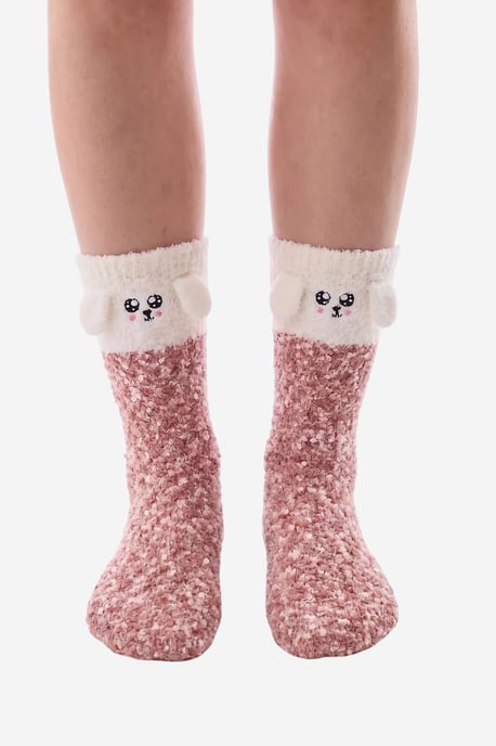 Calcetines de media caña con estampado de perros Happiness - Image 4
