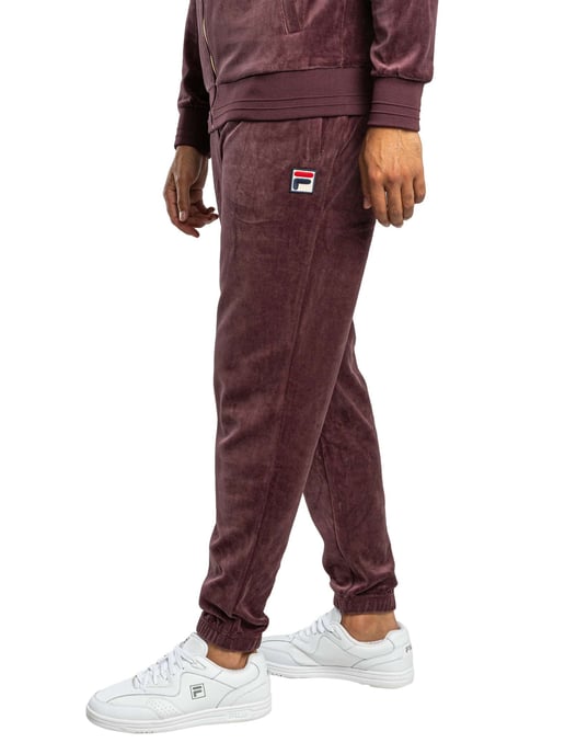 Fila Pantalones Deportivos Eddie Velour Bamboo Badge, Pãºrpura - Image 2
