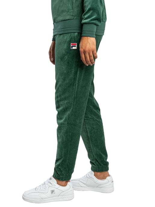 Fila Pantalones Deportivos Eddie Velour Bamboo Badge, Verde - Image 2