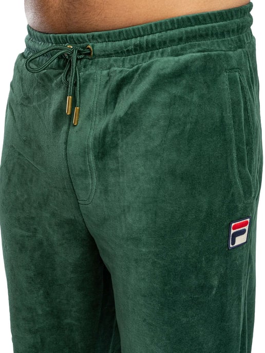 Fila Pantalones Deportivos Eddie Velour Bamboo Badge, Verde - Image 5