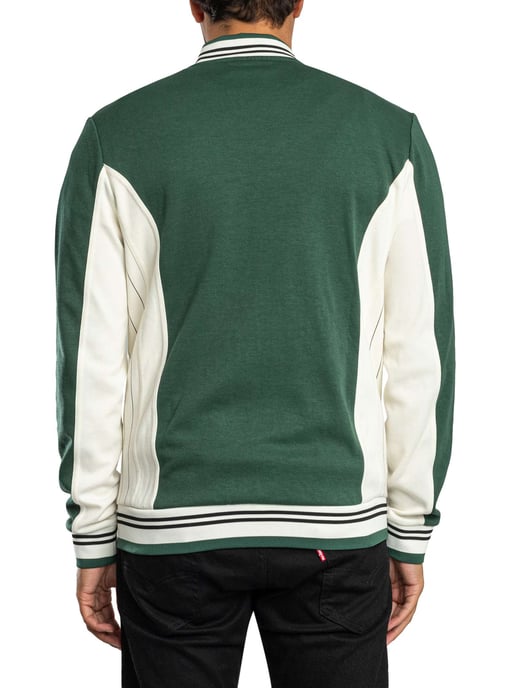 Fila Chaqueta Deportiva De Béisbol Settanta, Verde - Image 3