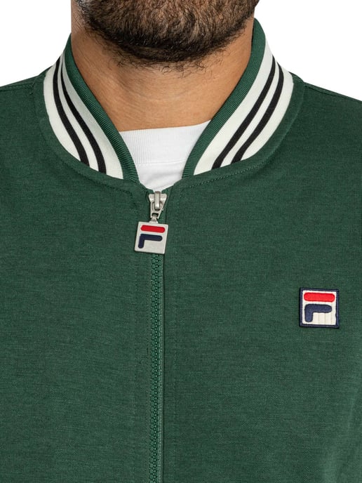 Fila Chaqueta Deportiva De Béisbol Settanta, Verde - Image 5