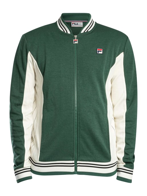 Fila Chaqueta Deportiva De Béisbol Settanta, Verde - Image 6