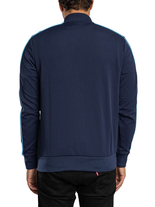 Fila Chaqueta Deportiva Eldon Piping, Azul - Image 3