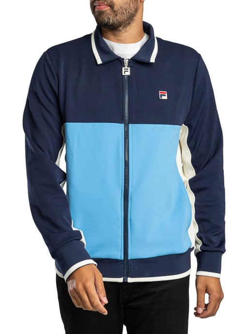 Fila Top De Tachuelas Con Bloques De Color Arlen, Azul - Image 1