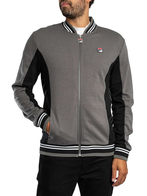 Fila Chaqueta Deportiva De Béisbol Settanta, Gris - Image 2