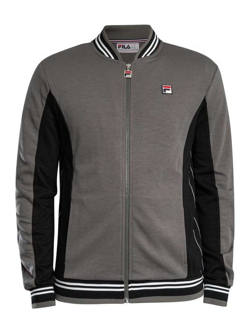 Fila Chaqueta Deportiva De Béisbol Settanta, Gris - Image 6