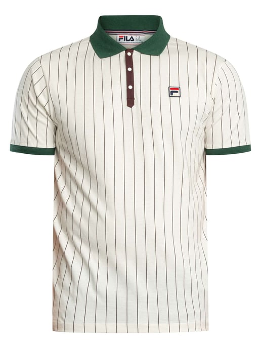 Fila Polo Clásico De Rayas Vintage, Blanco - Image 6