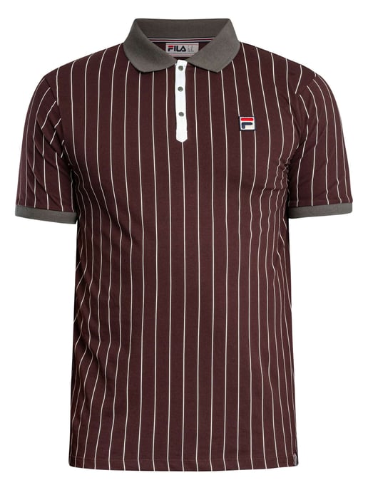 Fila Polo Clásico De Rayas Vintage, Pãºrpura - Image 5