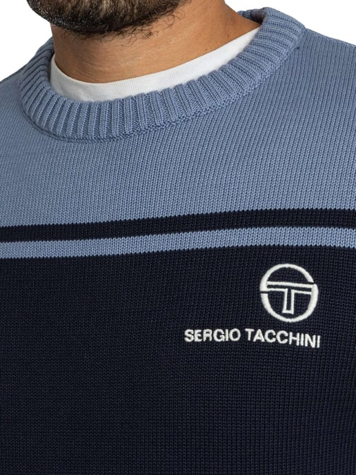 Sergio Tacchini Nueva Línea Juvenil De Punto, Azul - Image 4