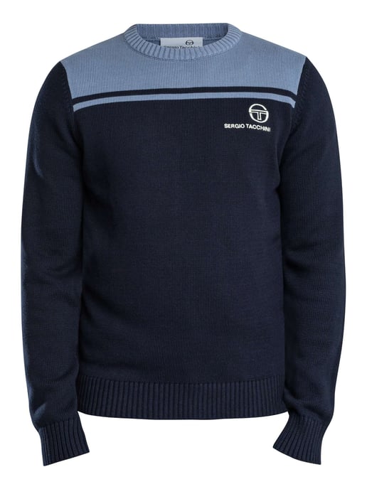 Sergio Tacchini Nueva Línea Juvenil De Punto, Azul - Image 5
