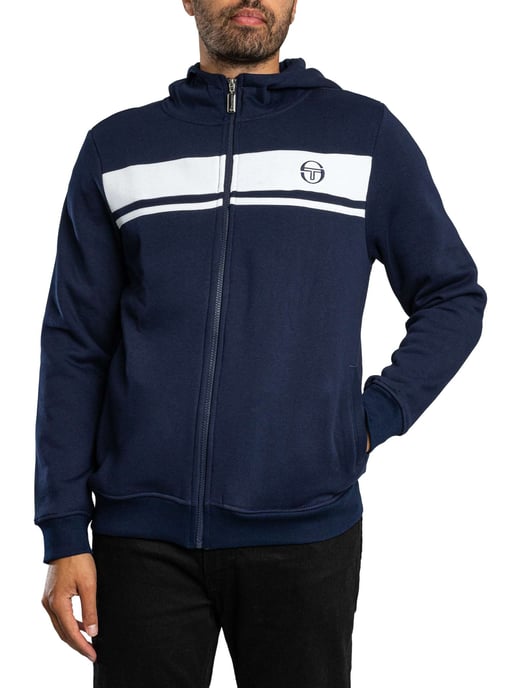 Sergio Tacchini Sudadera Con Capucha Y Cremallera Damarindo, Azul - Image 2