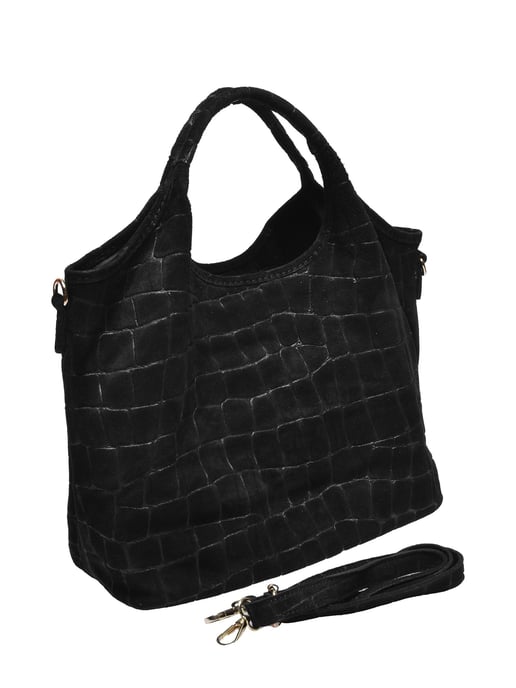 Anna Luchini Negro Bolso de cuero - Image 2