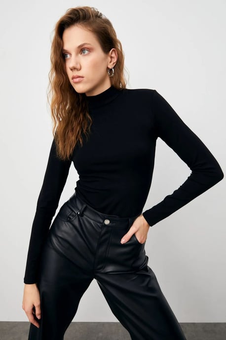 Bipantolon Pack de 3 bodies de cuello vuelto y corte slim para mujer - Image 5