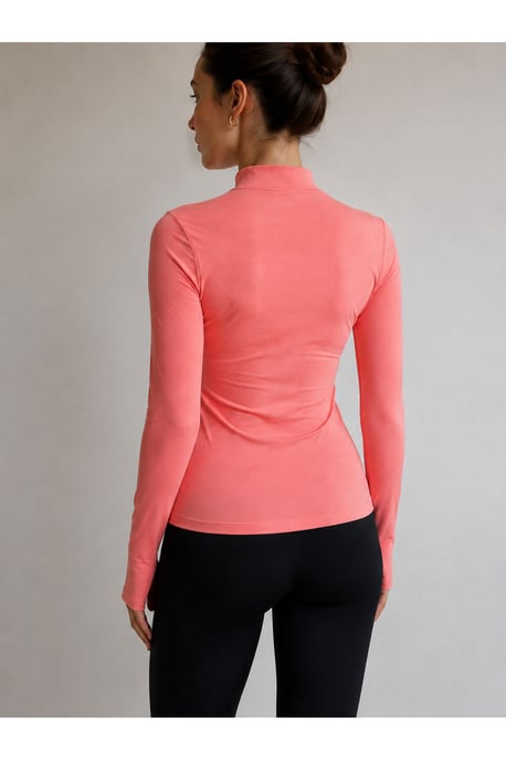 Bipantolon Body de mujer ajustado con cuello alto medio - Image 3
