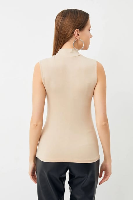 Bipantolon Pack de 2 bodis de mujer sin mangas con cuello alto medio - Image 4