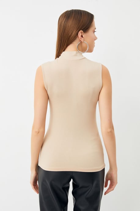 Bipantolon Pack de 2 bodis de mujer sin mangas con medio cuello alto - Image 4