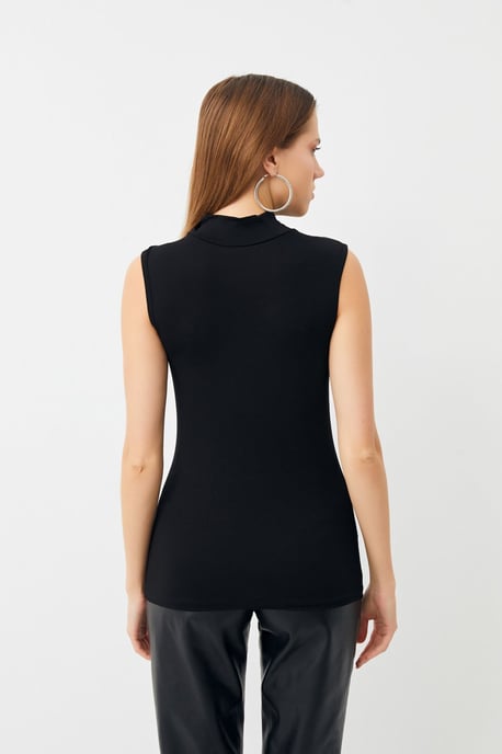 Bipantolon Pack de 2 bodis de mujer sin mangas con cuello vuelto medio - Image 3