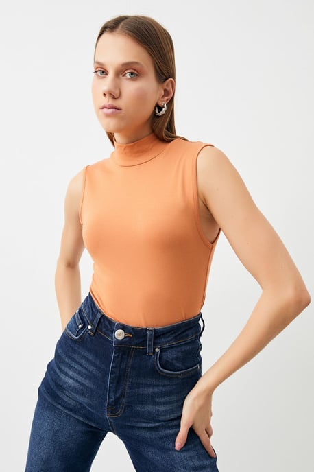 Bipantolon Pack de 2 bodies de mujer sin mangas con medio cuello vuelto - Image 3