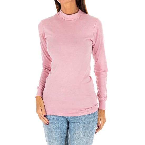 Camiseta manga larga y cuello medio alto 1625-M mujer - Image 1