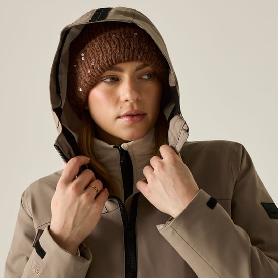 Regatta Chaqueta Denbury 3 en 1 para mujer (Moca/Vainilla claro) - Image 5