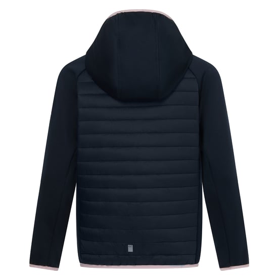 Regatta Chaqueta acolchada híbrida para niños Andreson (Azul marino/Lila empolvado) - Image 2