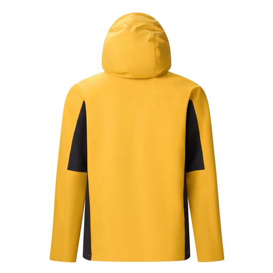 Regatta Chaqueta impermeable para hombre Birchdale II (Mustard Seed/Black) - Image 2
