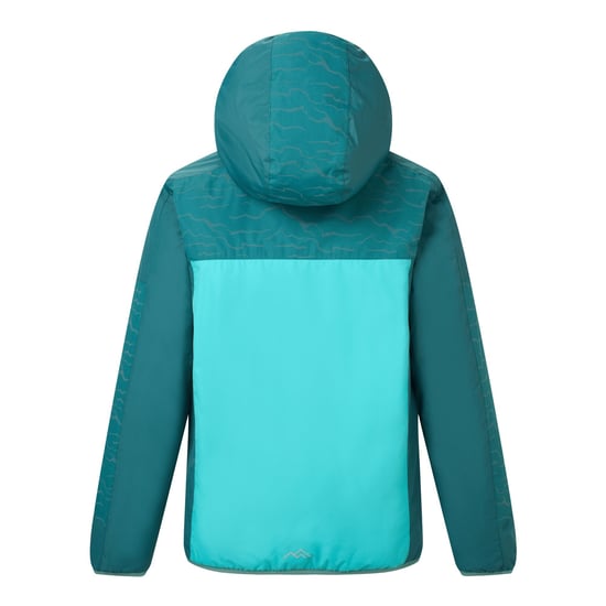 Regatta Chaqueta impermeable aislante reflectante para niños (Mediterranea/Turquoise) - Image 3