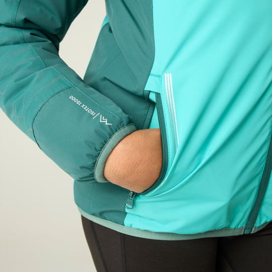 Regatta Chaqueta impermeable aislante reflectante para niños (Mediterranea/Turquoise) - Image 6