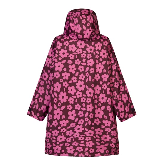 Regatta Bata impermeable floral para niños (Violet Fig) - Image 2