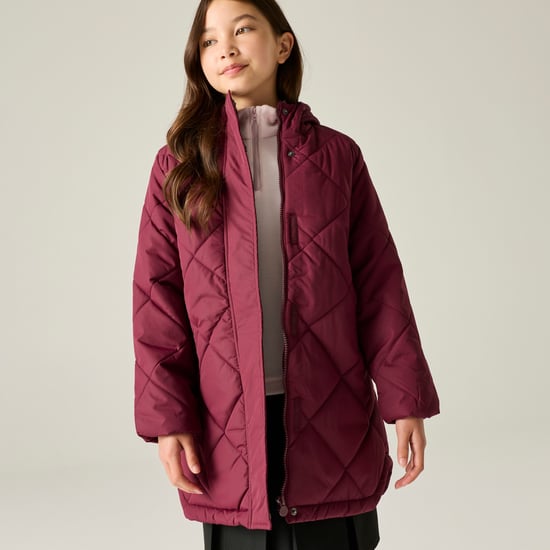 Regatta Chaqueta acolchada para niños Elryse (Fig/Violeta) - Image 5