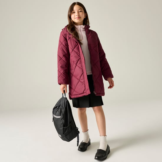 Regatta Chaqueta acolchada para niños Elryse (Fig/Violeta) - Image 6