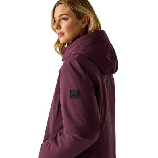 Regatta Chaqueta impermeable aislante para mujer Marrón (Higo/Lila empolvado) - Image 5